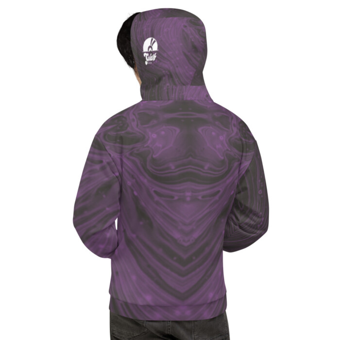 Purple Marble Hoodie - Image 2